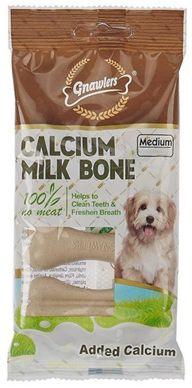 Gnawlers Calcium Milk Bone Medium Dog Treats - Ofypets