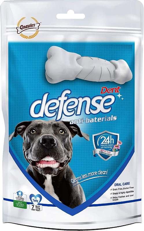 Gnawlers Dent Defense Dog Dental Care Treats - Ofypets