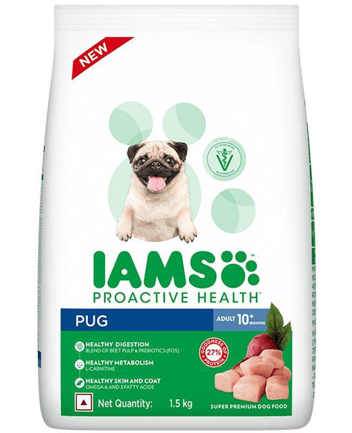 IAMS Proactive Health Adult Pug Dog Food - Ofypets