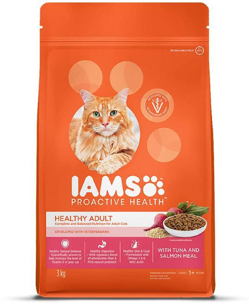 IAMS Proactive Health with Tuna and Salmon Premium Cat Food - Ofypets