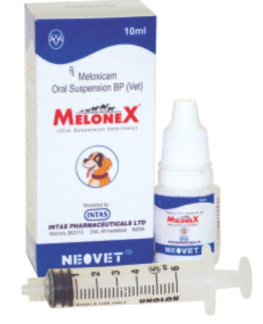 Intas Melonex Pain Management Meloxicam Oral Suspension - Ofypets