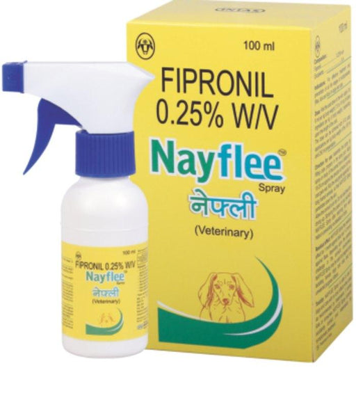 Intas Nayflee Spray Anti-tick Fipronil 0.25% W/V - Ofypets
