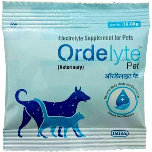 Intas Ordelyte Electrolyte Supplement for Dogs and Cats - Ofypets
