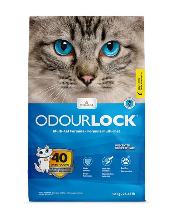 Intersand Odourlock Unscented Ultra Premium Cat Litter - Ofypets