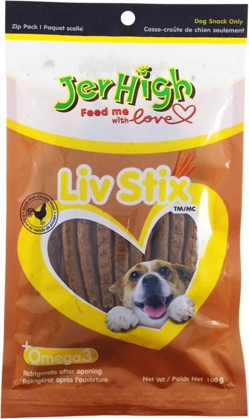 JerHigh Liv Stix Dog Treats - Ofypets