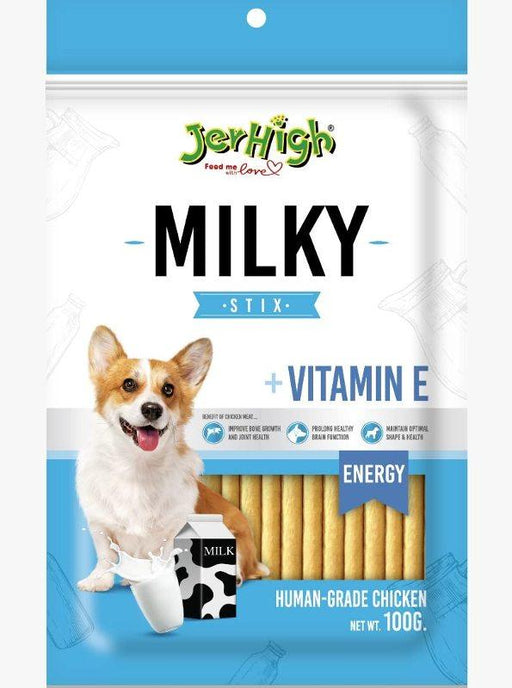 Jerhigh Milky Stix Dog Treats - Ofypets