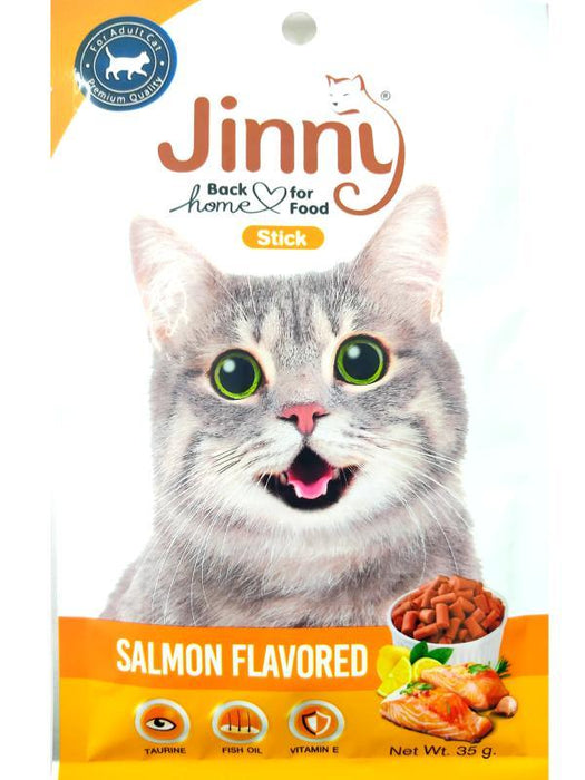 Jinny Salmon Cat Treats - Ofypets