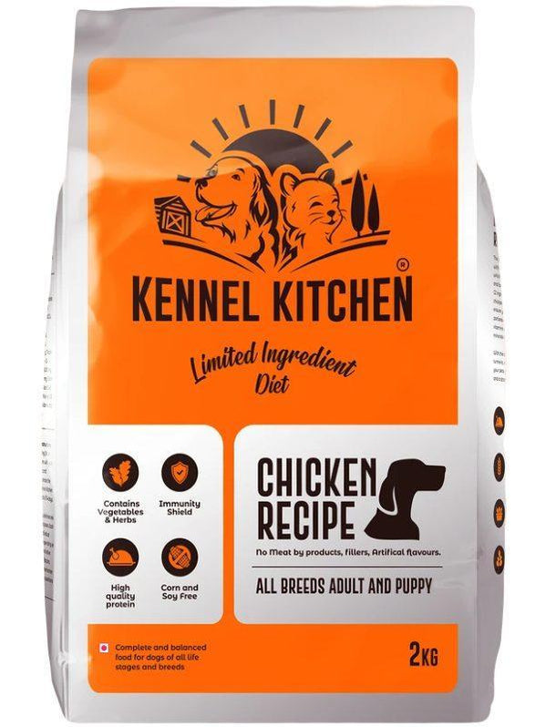Kennel Kitchen Adult and Puppy Limited Ingredient Chicken Flavour Dog ...