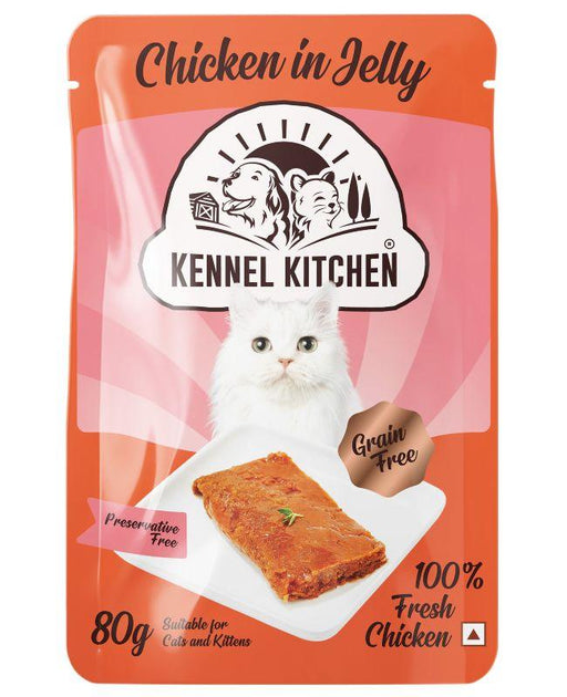 Kennel Kitchen Chicken in Jelly Wet Cat and Kitten Food - Ofypets