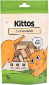 Kittos Purr-fect Cod Sandwich Cat Treats - Ofypets