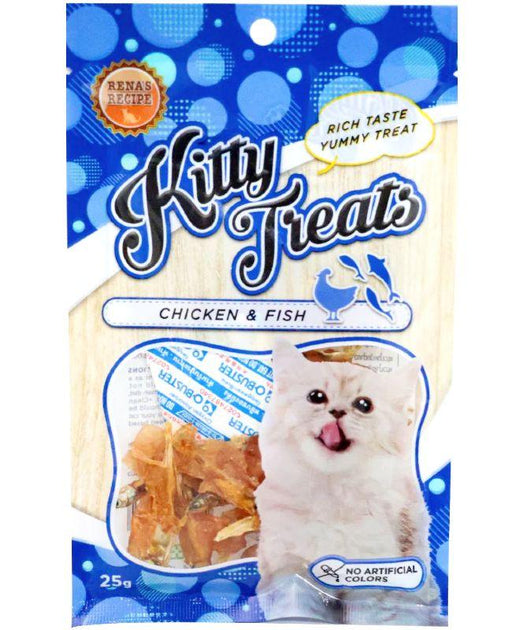 Kitty Treats Chicken and Fish Spiral Soft Cat Treats ( Previously Cataholic ) - Ofypets