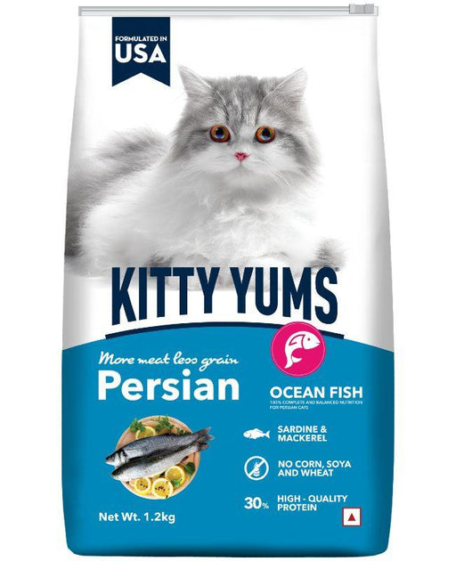 Kitty Yums Ocean Fish Persian Cat Food - Ofypets