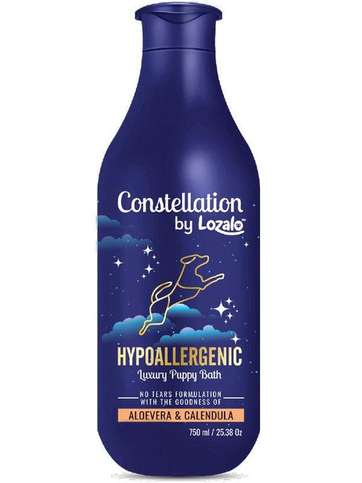 Lozalo Constellation Hypoallergenic No Tears Aloe vera and Calendula Puppy Shampoo - Ofypets