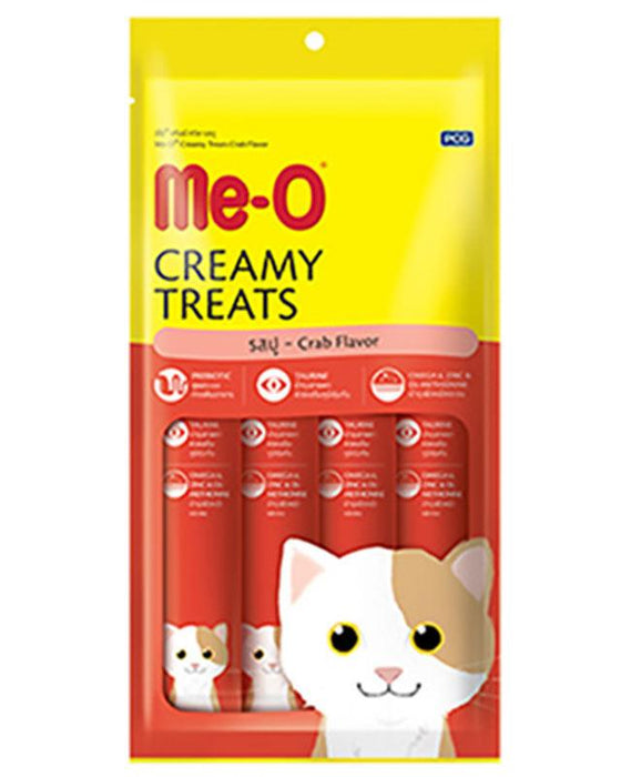 MeO Creamy Treats For Cat and Kitten Crab Flavor - Ofypets