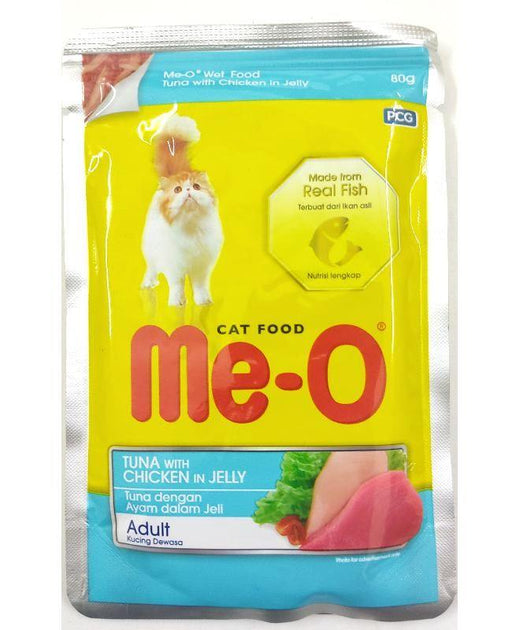 MeO Tuna with Chicken in Jelly Cat Wet Food - Ofypets