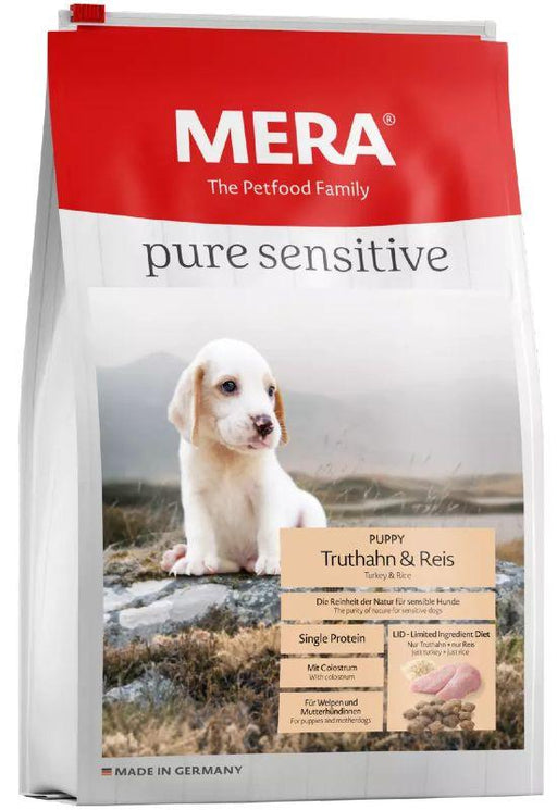 Mera Pure Sensitive Turkey and Rice Puppy and Mother Dog Food - Ofypets
