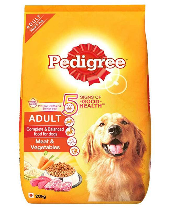 Pedigree Meat And Vegetable Adult Dog Food - Ofypets