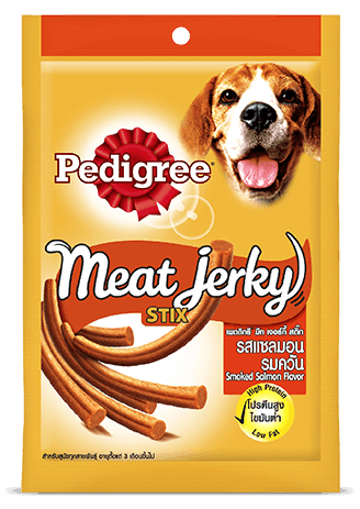 Pedigree Meat Jerky Stix, Smoked Salmon Flavor Dog Treats - 60g - Ofypets
