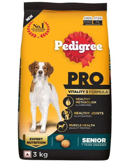 Pedigree Pro Senior Adult Dog Food - Ofypets