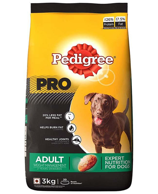 Pedigree Pro Weight Management Adult Dog Food - Ofypets