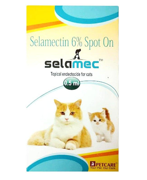 Petcare Selamec Selamectin 6% Flea and Tick Spot On for Cats and Kittens - Ofypets