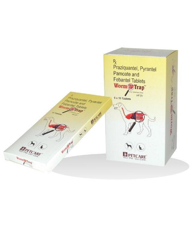 Petcare Worm Trap Deworming Tablets for Dogs — Ofypets