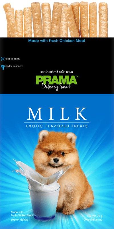 Prama Premium Dog Treats - Milk - Ofypets