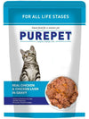 Purepet Real Chicken and Chicken Liver in Gravy Wet Food for Cats and Kittens - Ofypets