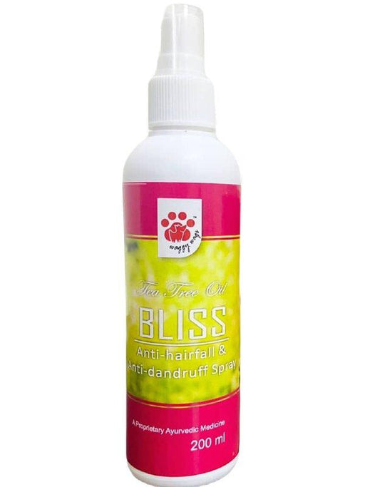 Race Bliss Anti-dandruff Anti-Hairfall Tea Tree Oil Based Spray for Dogs - Ofypets