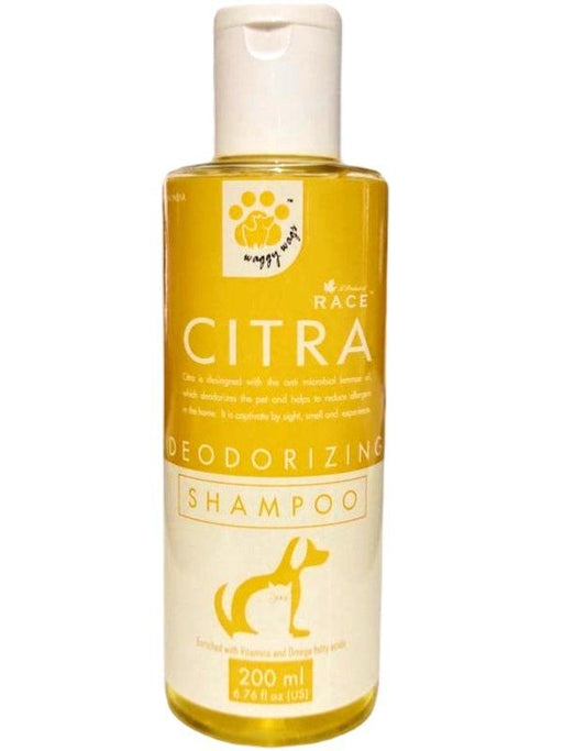 Race Citra Deodorizing Natural Lemon Oil Shampoo for Dogs and Cats - Ofypets
