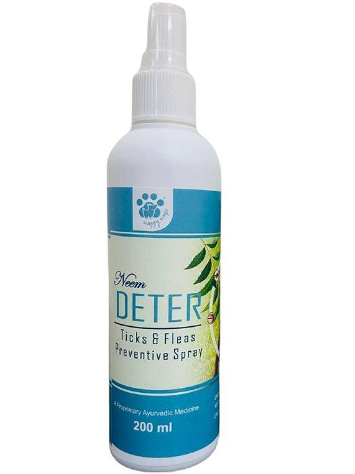 Race Deter Neem and Azadirachtin Anti Tick and Flea Spray for Dogs - Ofypets