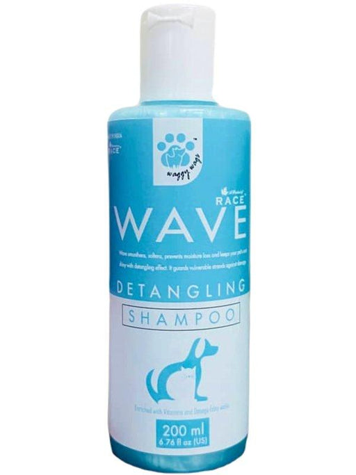 Race Wave Detangling Grape Seed and Avocado Oil Shampoo for Dogs and Cats - Ofypets