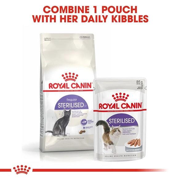 Royal Canin Sterilised Gravy Cat Wet Food - Ofypets