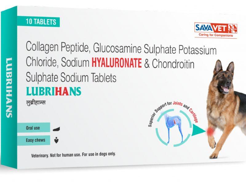 Savavet LUBRIHANS Joint Support Tablets for Dogs - Ofypets