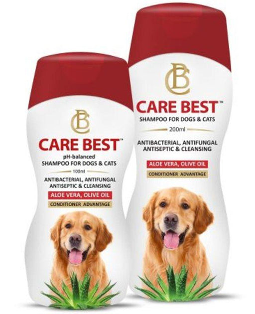 SkyEc Care Best Chlorhexidine Ketoconazole and Cetrimide Medicated Shampoo for Dogs and Cats - Ofypets