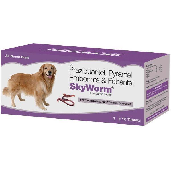 SkyEc SKYWORM Deworming Tablets for Dogs - Ofypets