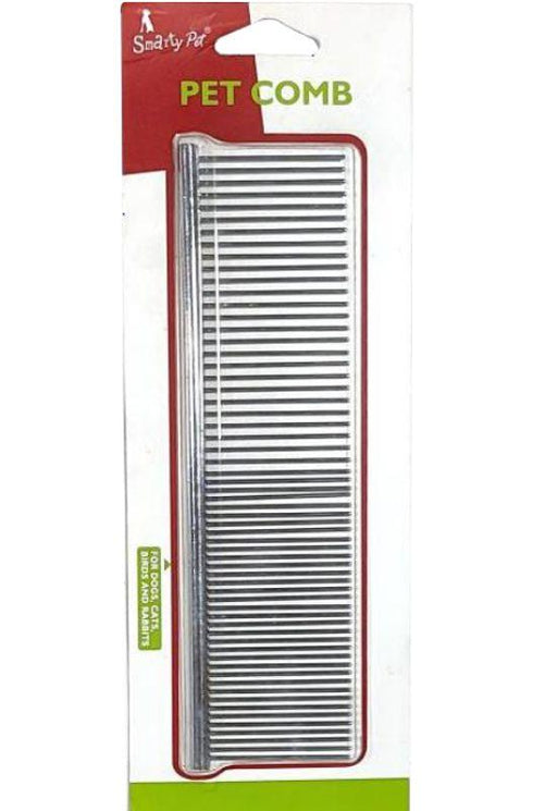 Smartypet Long Pin Comb for Grooming Dogs and Cats - Ofypets