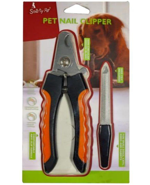 Smartypet Nail Clipper with Filer for Dogs and Cats - Ofypets