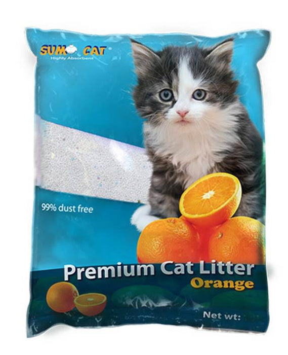Sumo Scented Cat Litter Orange Fresh - Ofypets