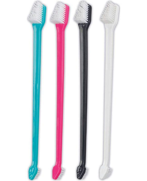 Trixie Double Sided Tooth Brush Set for Dental Hygiene of Dogs and Cats - Ofypets