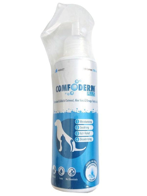 TTK Comfoderm Plus Oatmeal Spray Instant Moisturizer for Dogs and Cats - Ofypets