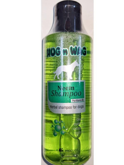 TTK Hug n Wag Anti-Tick and Flea Herbal Neem and Azadirachtin Shampoo for Dogs - Ofypets