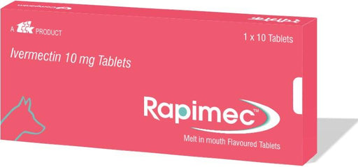 TTK Rapimec Ivermectin Melt in Mouth Flavoured Tablets - Ofypets