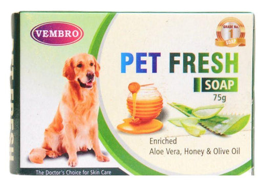 Vembro Pet Fresh Aloe Vera Dog Soap - Ofypets