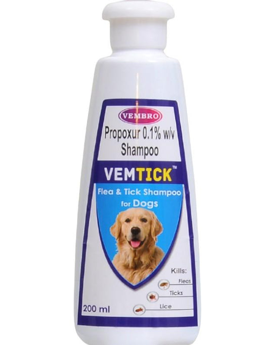 Vembro VemTick Anti-tick Propoxur Shampoo for Dogs - Ofypets