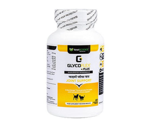 VetriScience Glycoflex Plus Joint Support Tablets for Dogs and Cats - Ofypets