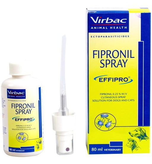 Virbac Effipro Fipronil 0.25% w/v Anti-Tick Spray for Dogs and Cats - Ofypets