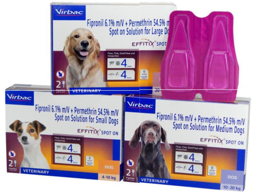Virbac EFFITIX Spot On Solution for Dogs - Ofypets