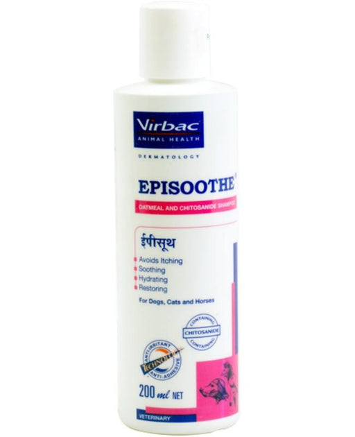 Virbac Episoothe Oatmeal Shampoo and Conditioner for Dogs and Cats - Ofypets