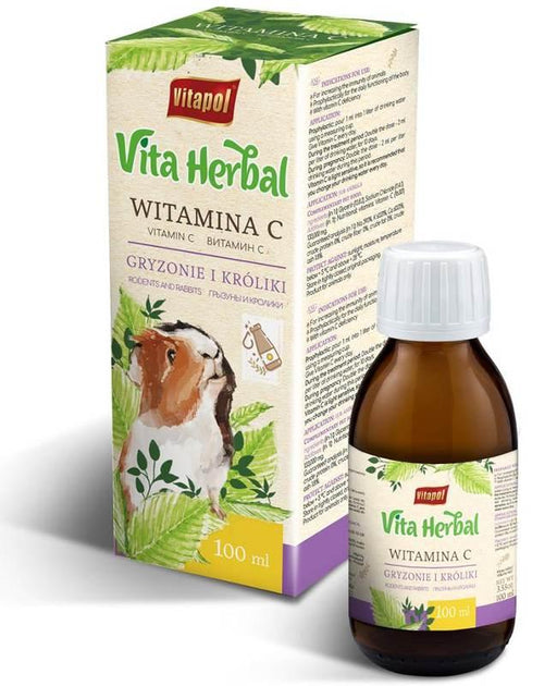 Vitapol Vita Herbal Witamina C Supplement Rabbits, Hamsters and Guinea Pigs - Ofypets